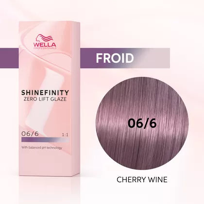 Shinefinity Hair Color 06/6 Cherry Wine Tub 60 ml