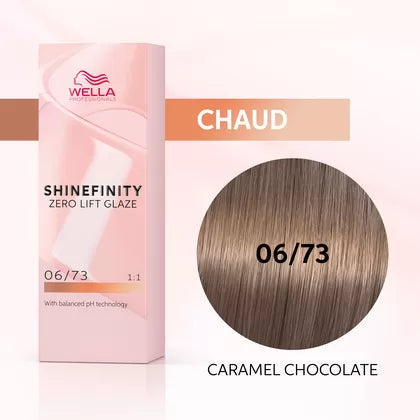 Shinefinity Hair Color 06/73 Caramel Choco Tb 60ml
