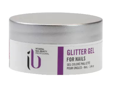 Pink Glitter False Nail Gel (8ml) - IB
