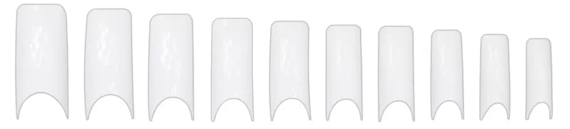 False Nails Sacx100 Assorted Psychee White - IB