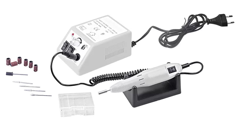 Integral Beauty Nail Sander - 12W, Adjustable 1500-20,000 RPM