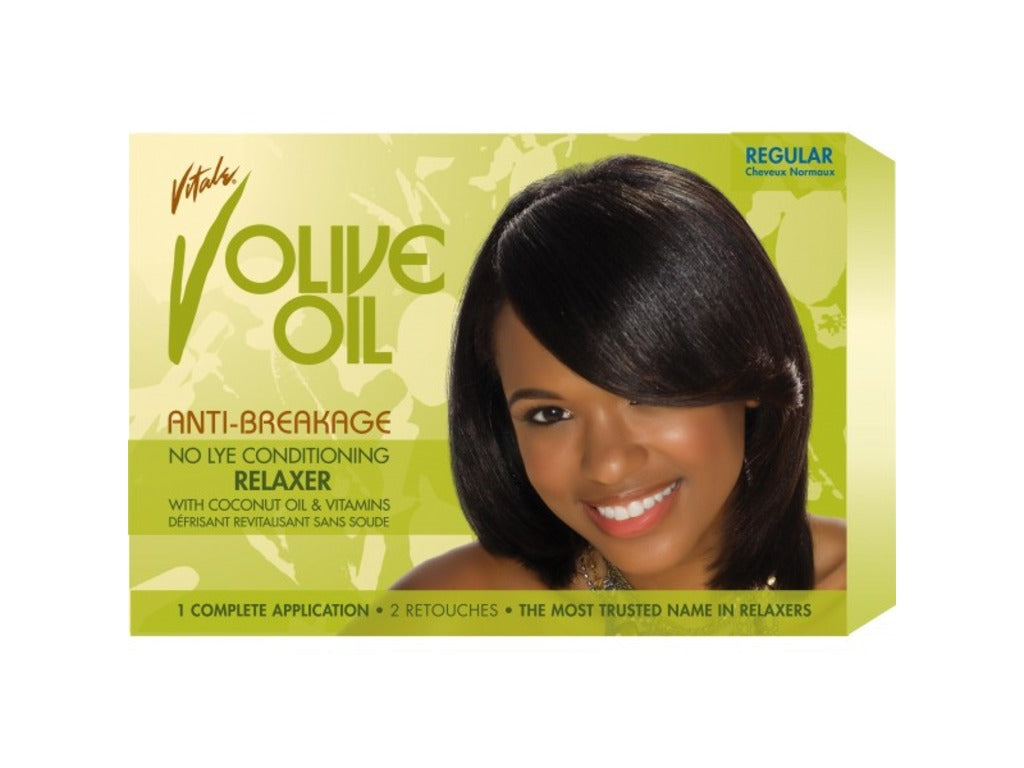 Regular Vital Olive Oil Double Relaxer Kit