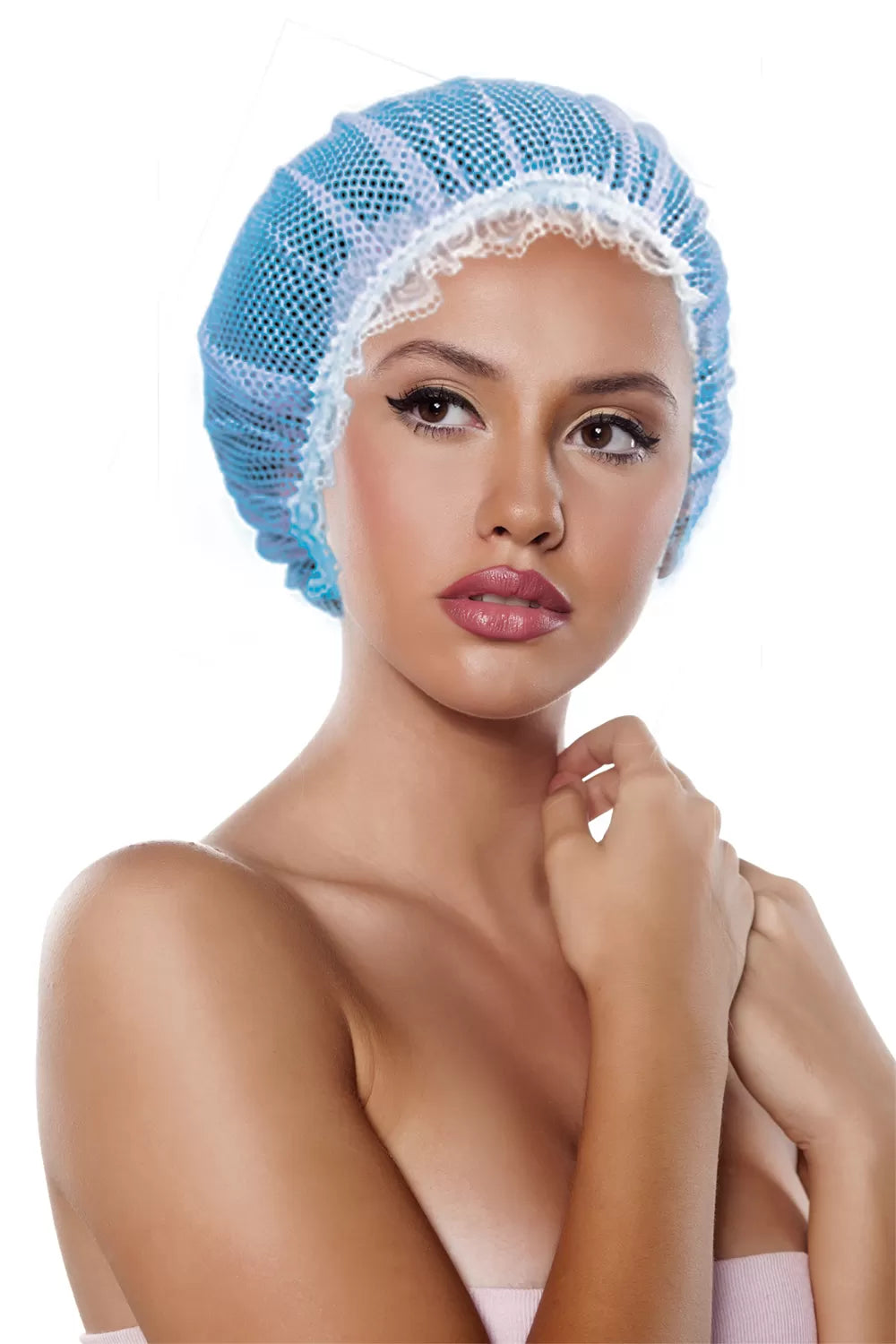 Charlotte in blue-lilac lace - Mezzo