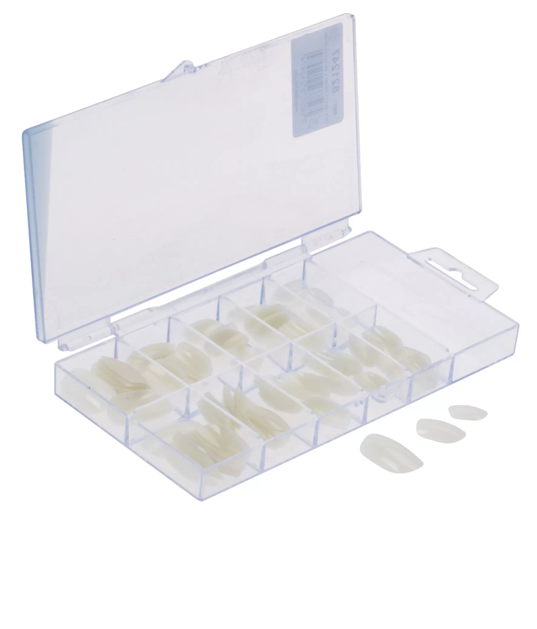 Nymphea False Nails Box X100 Assorted Natural