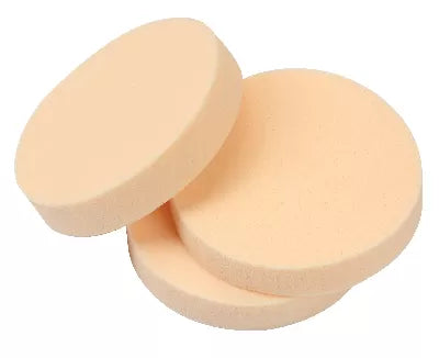 Round Aesthetic Sponge X3 Latex D60mm H10 mm