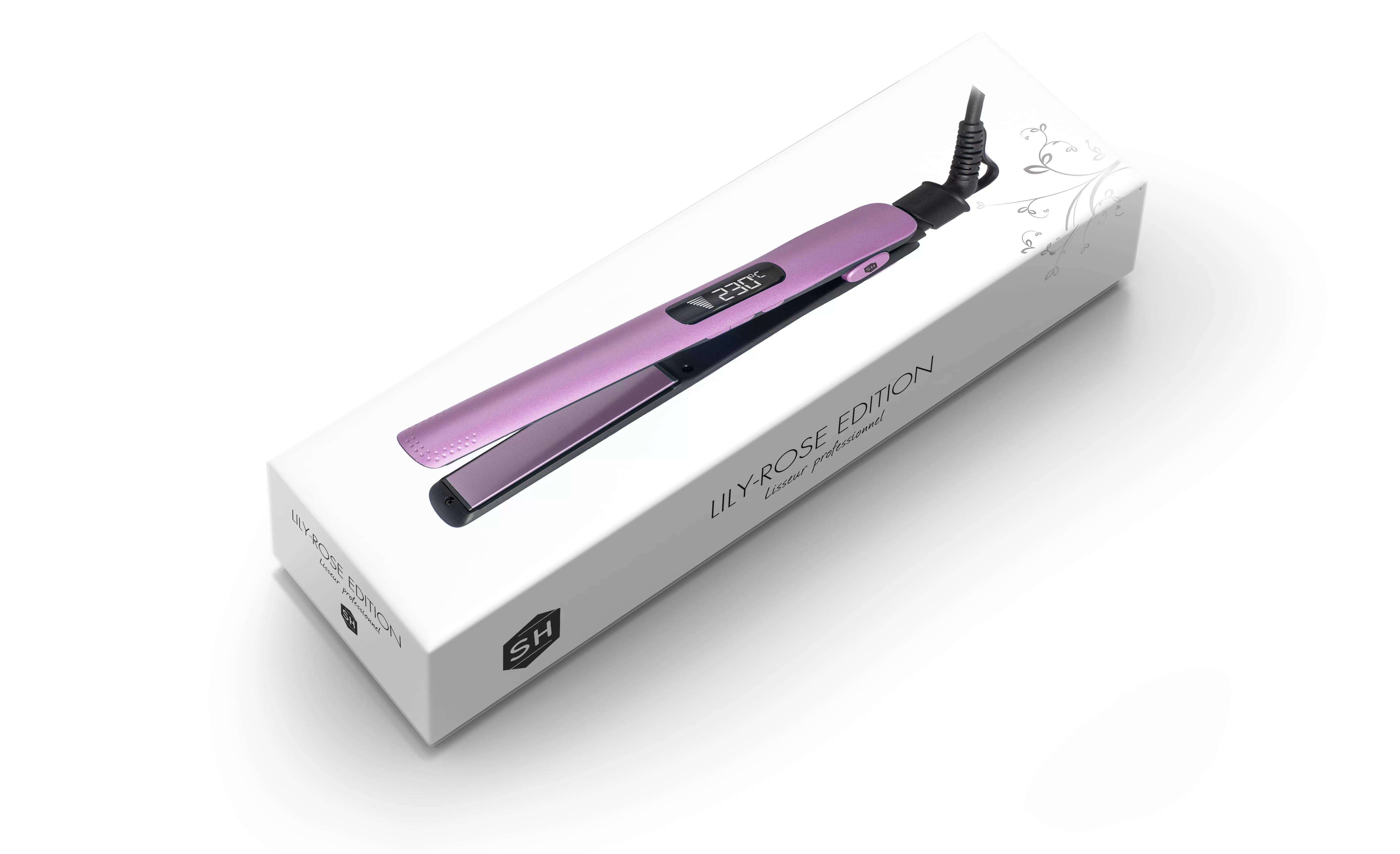 Lisseur SHOP-HAIR VOLTIX Ceramik lily Rose 230°