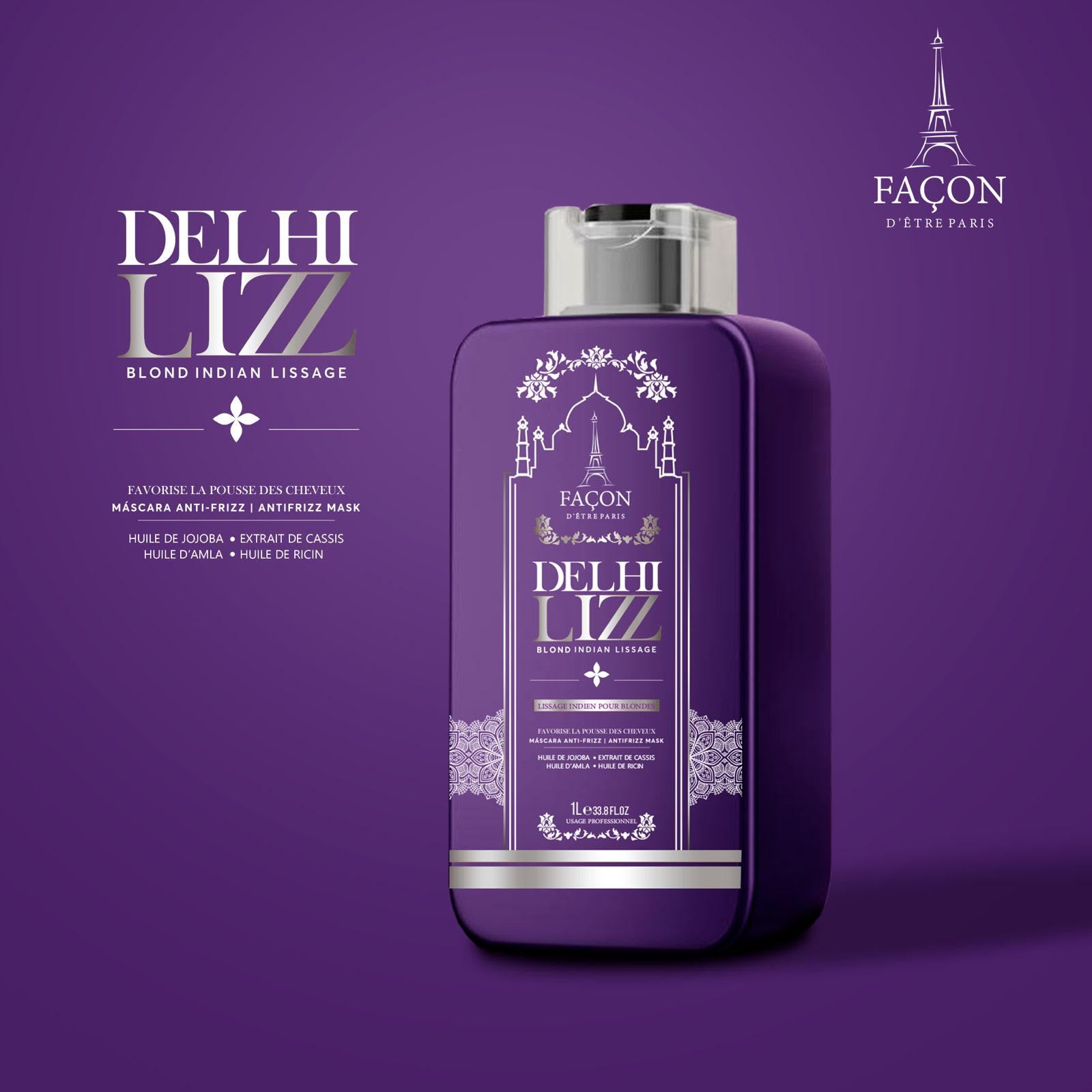 Lissage Indien Delhi Lizz Blond 1