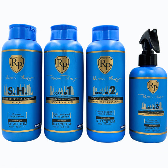 Kit Pro CCRP Robson Peluquero 4 produits 500 ml