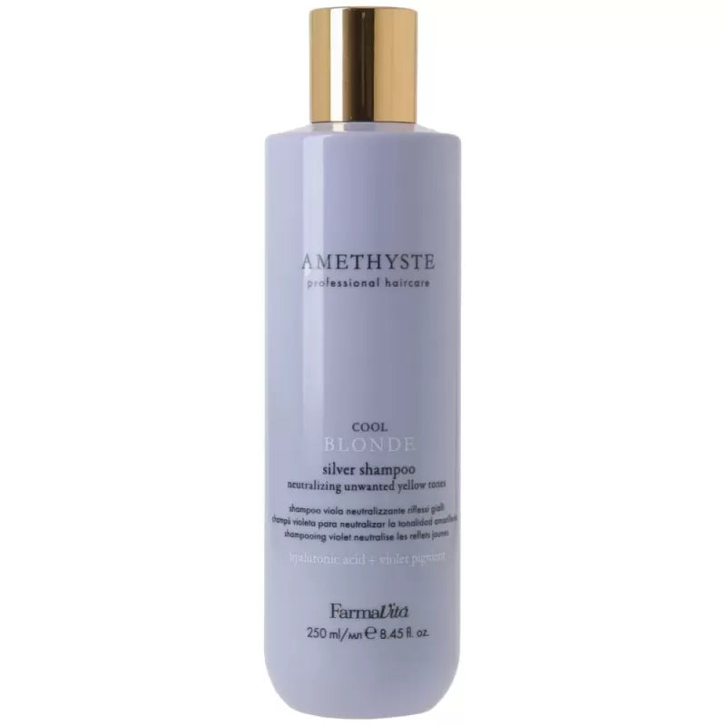 Shampooing Silver - Cheveux blonds - Amethyste BLONDE - (250ml)